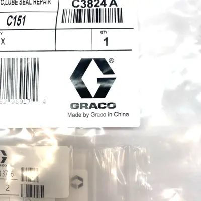 USED GRACO LUBE SEAL REPAIR KIT