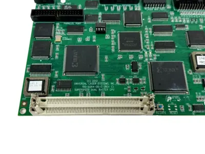 USED UNIVERSAL LASER SYSTEMS 150-0264-00-C SUPERSPEED DUAL RASTER CPU BOARD