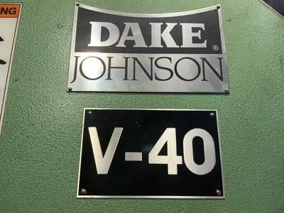 Used 1988 DAKE JOHNSON V40 Vertical Band Saws Ohio US | HGR 24 #1413200