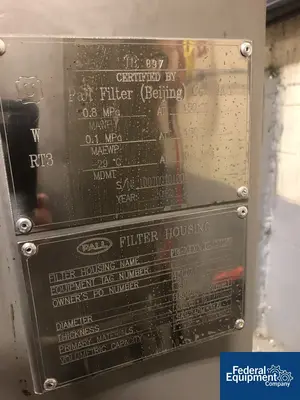Used Pall Pall Filter Housing Cartridge Filters Ohio US | Federal Equipment Company #1338394