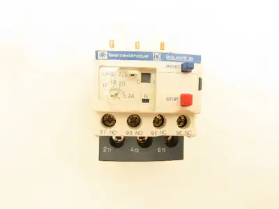 Schneider LR3D226 Thermal Overload Relay 600VAC 16-24A 3 Pole 1NO 1NC