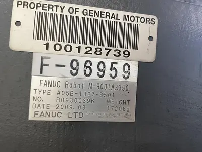 Used 2009 FANUC FANUC M900IA/350 Robots Michigan US | RAB Industries, Inc. #184186