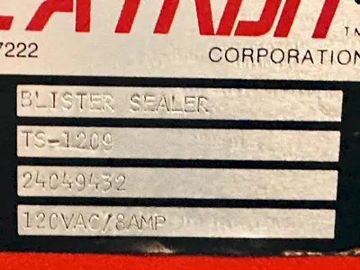 USED SEAL-A-TRON TS-1209