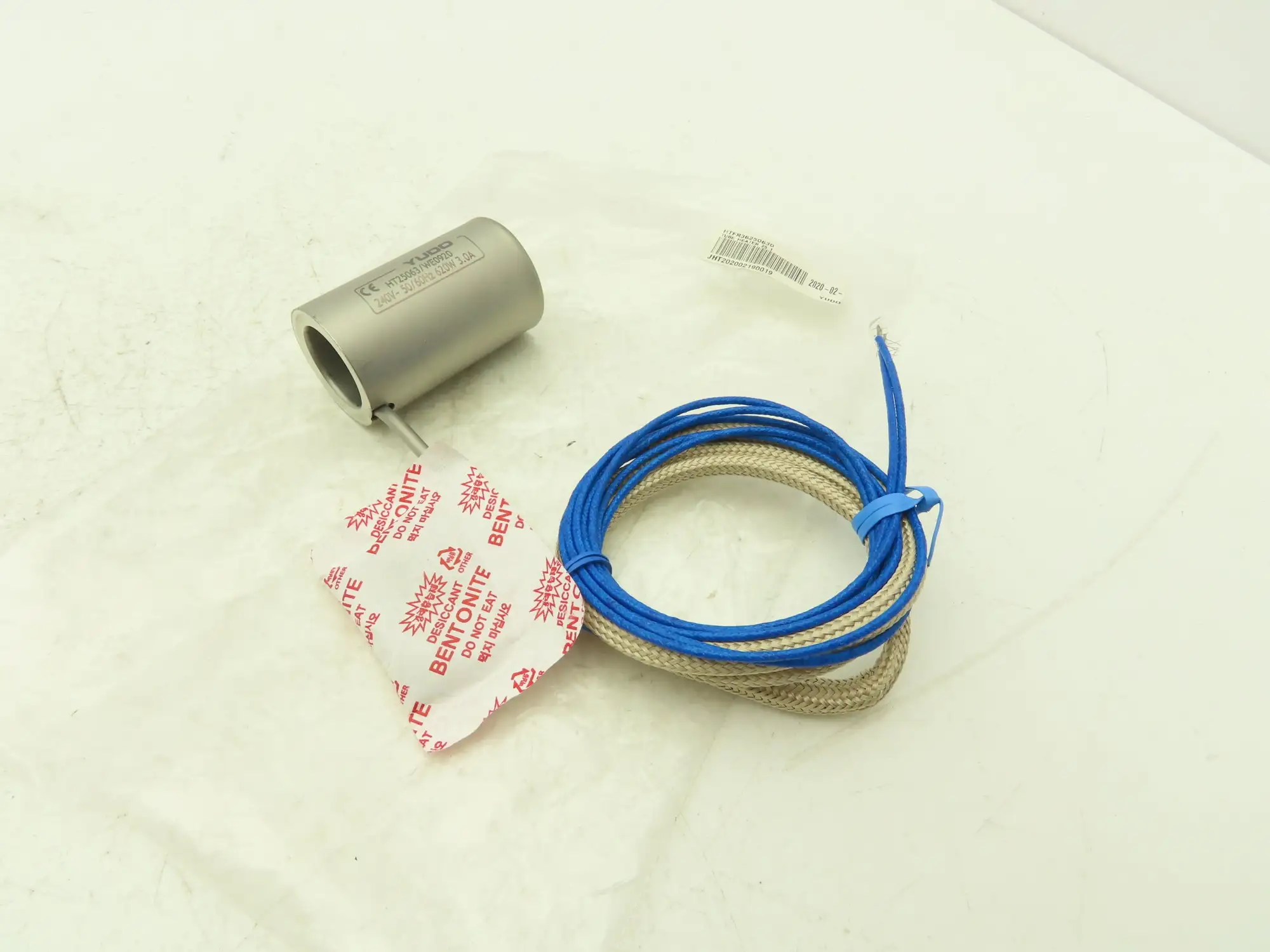 YUDO HTFR36250630 Tube Heater Injection Mold Nozzle 2-1/2"L x 1" ID x 1-7/16"OD