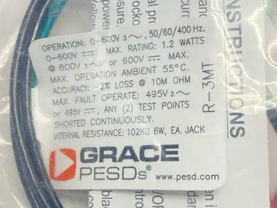New | in-Stock Grace Absence of Voltage Safe-Test Point PESD Horizontal Mount 600V Disconnects Michigan US | Maverick Industrial Sales #1391357