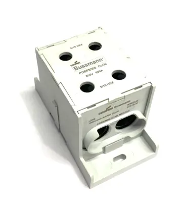 USED COOPER BUSSMANN POWER DISTRIBUTION BLOCK 600V 620A