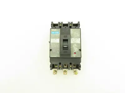 Fuji Electric BU-ESB3100 Circuit Breaker 100A 600V 3 Pole Shunt Trip