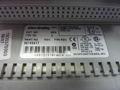 USED ALLEN BRADLEY 1794-OB16 SER A