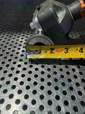 USED ITT PURE FLO 1-316L-RA20MAX-CWP150 DIAPHRAGM VALVE W/ 1" SANITARY FITTING