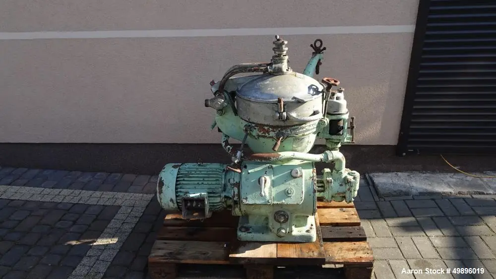 Used Alfa Laval MAB 206 Separator Centrifuge – Industrial Disc Stack Clarifier