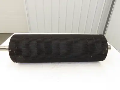Intelligrated 28" Conveyor Lagged Grip Top Pulley 8"x 26-3/4"W 1-11/16" Shaft