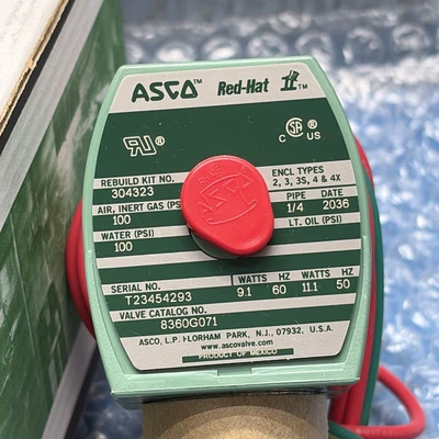 NEW ASCO 8360G071