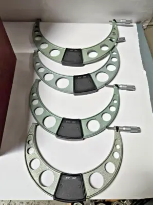Nice Micrometer Set 0-1" - 11-12" Made by VIS Poland Machinist Tools