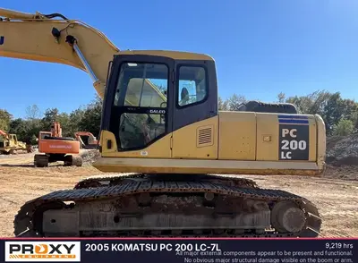 Used 2005 KOMATSU PC 200 LC-7L Excavators North Carolina US | Proxy Equipment #1380726