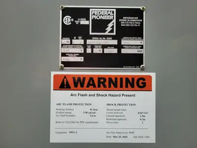 Switchgear Unit 1200A, 4760V, 3PH