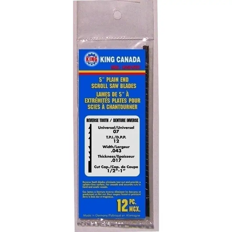 New | in-Stock KING CANADA KSSB-RT07 Woodworking Saws British Columbia CA | Lenmark #272170