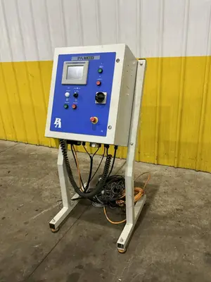 11.8" X .138" PA INDUSTRIES MODEL #PAK 350.4 SRF-12 COIL STRIP SERVO FEEDER & CONTROL : YOBRO #25105