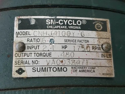 USED SM-CYCLO CNHJ-4110Y-6