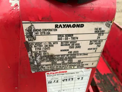 Used RAYMOND ELECTRIC PALLET TRUCK Electric Pallet Trucks Michigan US | Miedema Asset Management Group #1406514