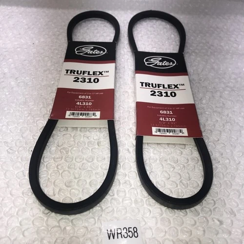 ** New (QTY Of 2) Gates TruFlex 2310 Accessory Drive Belt Fast Shipping #