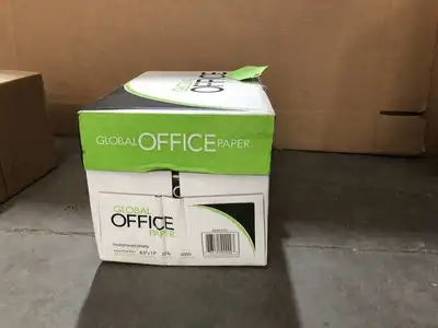 Global Office GO851120 8.5″ X 11″ Legal Copy Paper ; Bright White -NIB of 5000