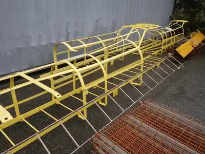18ft. Steel Cage Ladder