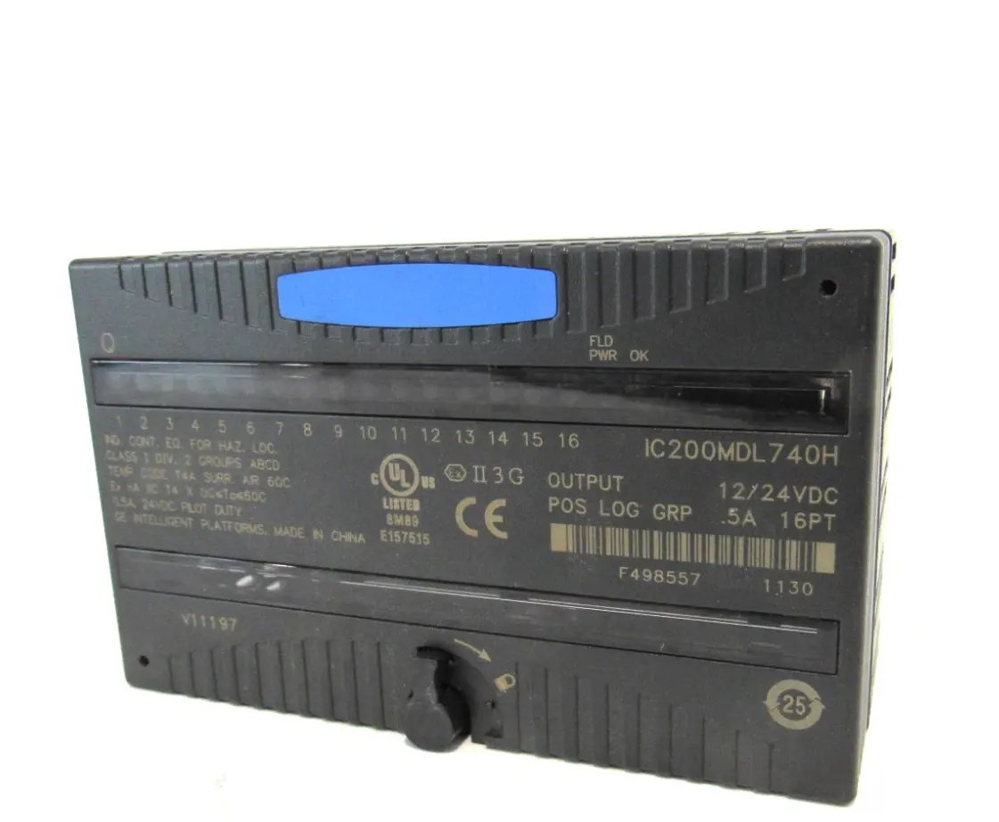 USED GE FANUC IC200MDL740H OUTPUT MODULE