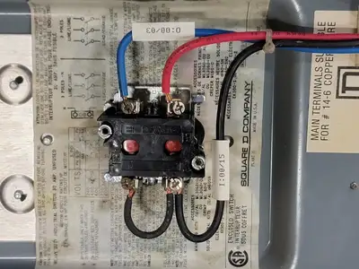 30 Amp, 3 Pole, 600 volts, Non-Fusible Disconnect Switch