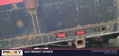 Used 2007 BRANDT 20GNFB Flatbed Trailers Colorado US | Proxy Equipment #1377831