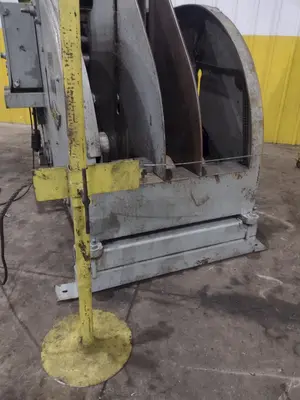 4,000 LBS X 18" LITTELL MODEL #CC40 COIL CRADLE STRAIGHTENER: YOBRO #24883