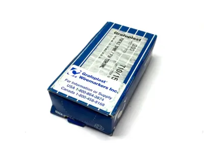 New | in-Stock Grafoplast 14mm Spark Crimp-On Pins for Cable O.D. 1.5mm Pins Michigan US | Maverick Industrial Sales #1392381