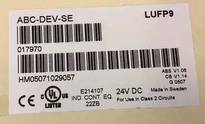 SCHNEIDER ELECTRIC LUFP9 Devicenet Mod us Gateway 3D-3