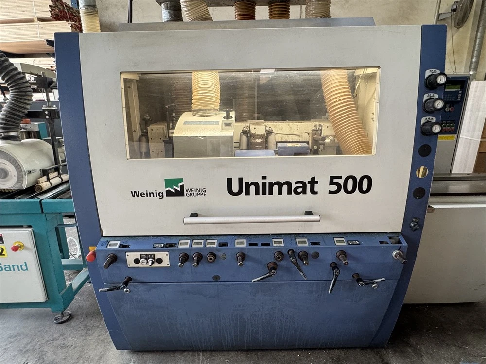 Used 2007 WEINIG UNIMAT 500 Woodworking Moulders California US | MachineryMax #1303942