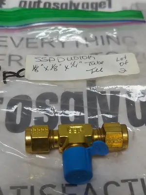 New | in-Stock SSS DUOLOK 1/8"X1/8"X1/4" Valves/Fittings | Surplus Asset Holdings #1216494
