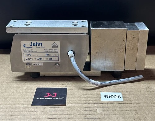 Used Jahn Apparatebau 209m/09 Miscellaneous Equipment (Electrical & Power) Indiana US | J&J Industrial Supply #518466