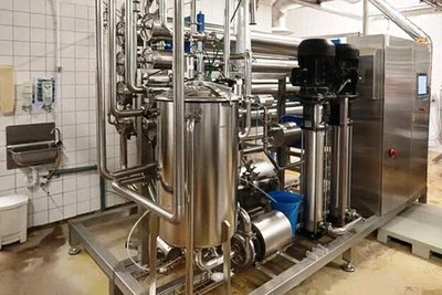 Kalt/GEA Westfalia 24 TPD complete cheese plant.