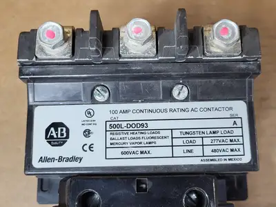 USED ALLEN-BRADLEY 500L-DOD93