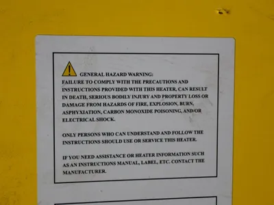 Ground Specialties Position Heater