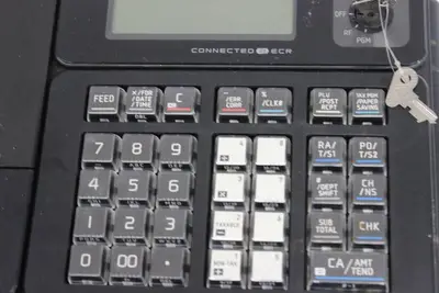Casio SM-T277  Single Tape Thermal Print Unit With Bluetooth Cash Register