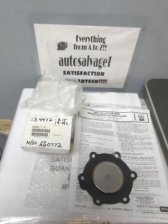 New | in-Stock ASCO 226511-V Pump & Valve Parts Ohio US | Surplus Asset Holdings #1236236
