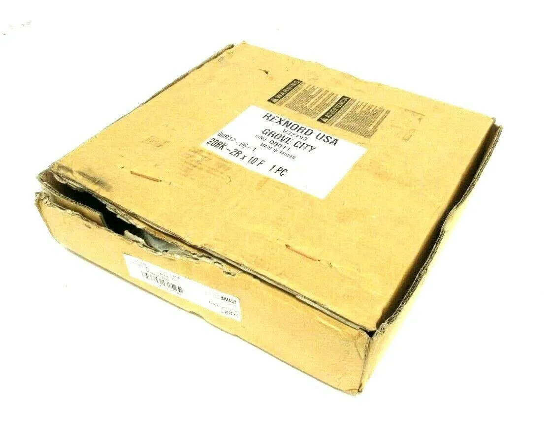 NEW REXNORD 20B-2 RIV ROLLER CHAIN 10FT 20BK-2Rx10F 20B2