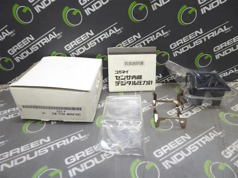 Koganei GS2-P Pressure Switch Mounting Assembly Used