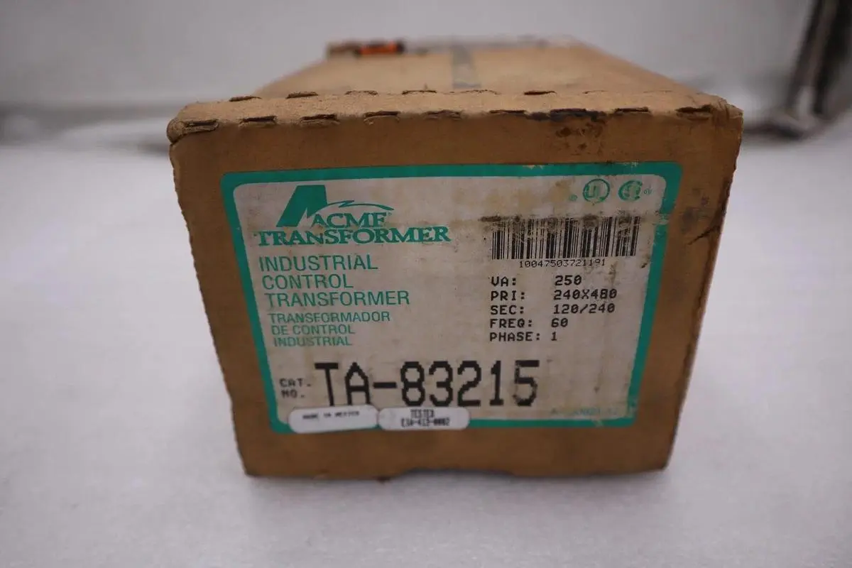 ACME TRANSFORMER TA-83215 CONTROL TRANSFORMER - STOCK 5532CC