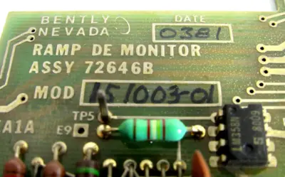 NEW BENTLY NEVADA 72646B PC BOARD MOD. 151003-01 72646-XX-02-01-02-03-01-01-14