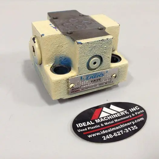 Used VICKERS CVCS25W11S210A00B12 Valves/Fittings Michigan US | Ideal Machinery #580043