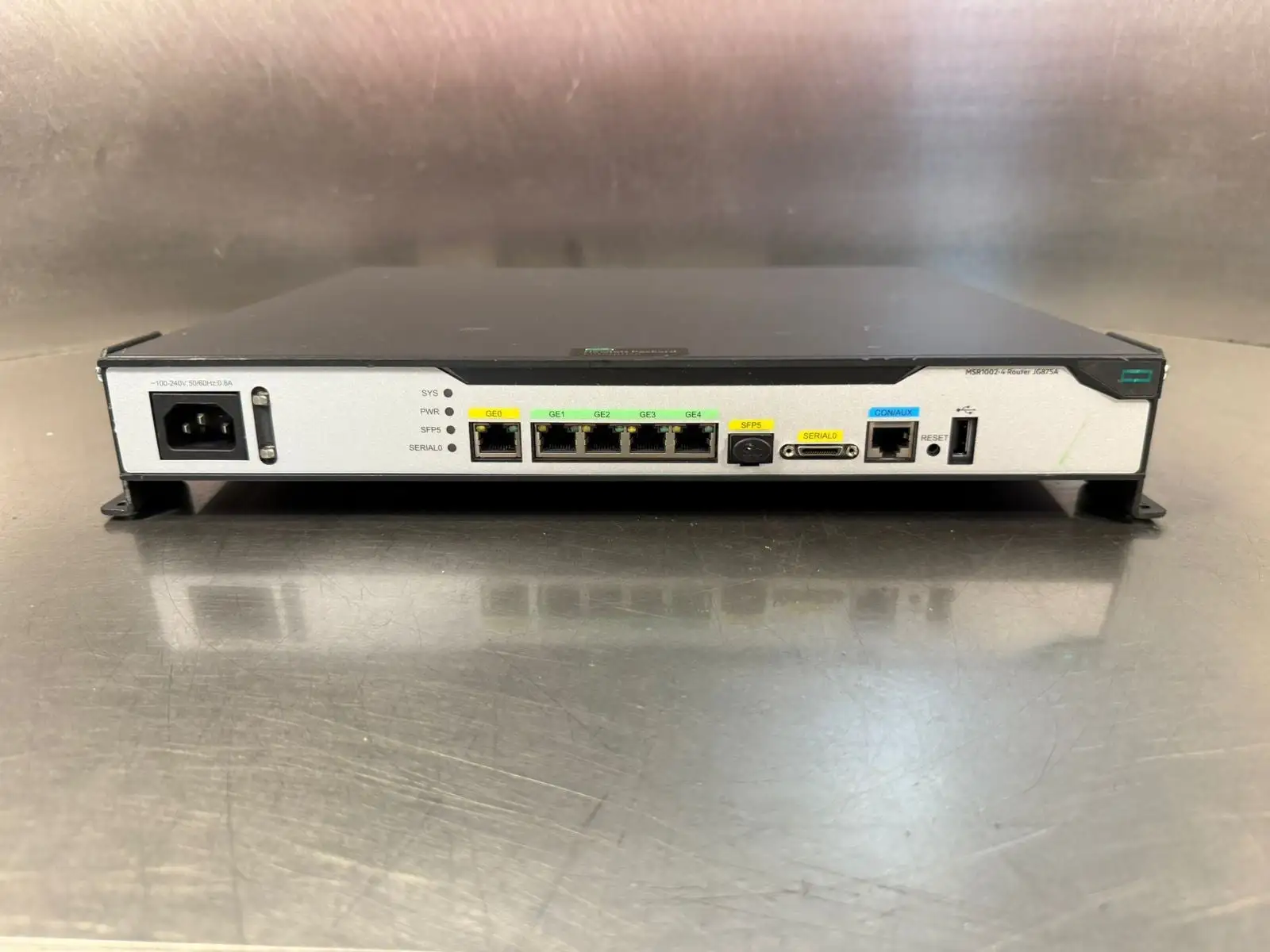 Hewlett Packard JG875A 4 PORT SWITCH BJNGA-BB0034 (6.2.5)