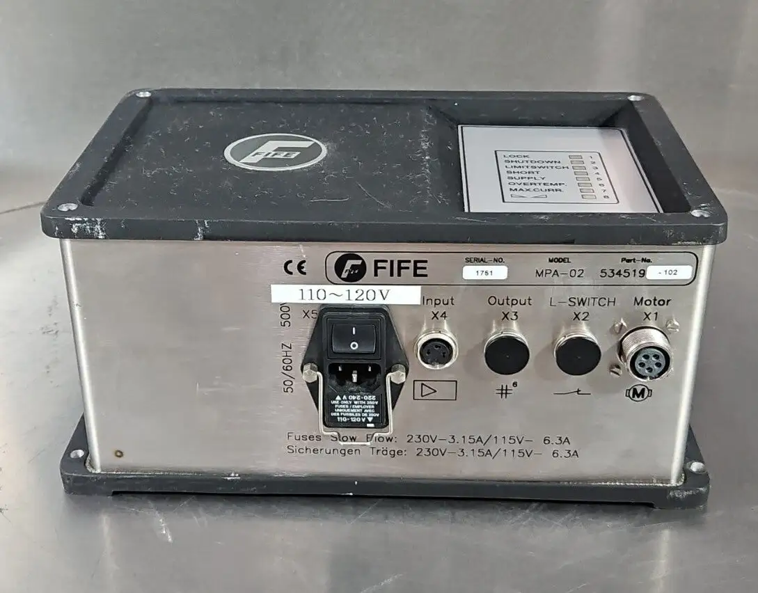 USED FIFE CORP MPA-02