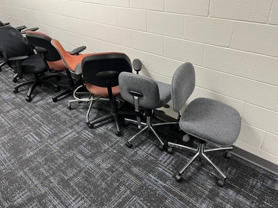 Lot of Rolling office Chairs