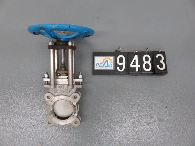 TL 3"-150 knife gate valve, hand wheel operated