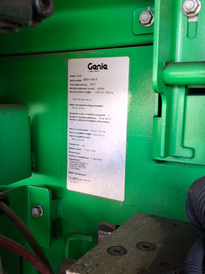Used 2017 Genie S-85 Aerial Work Platforms Florida US | Stack Equipment #1481499